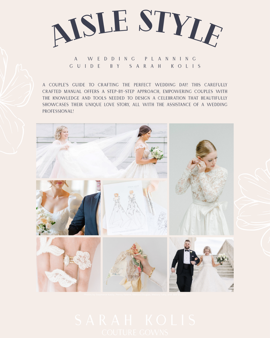 Aisle Style: A Wedding Planning Guide by Sarah Kolis WITH SHIPPING