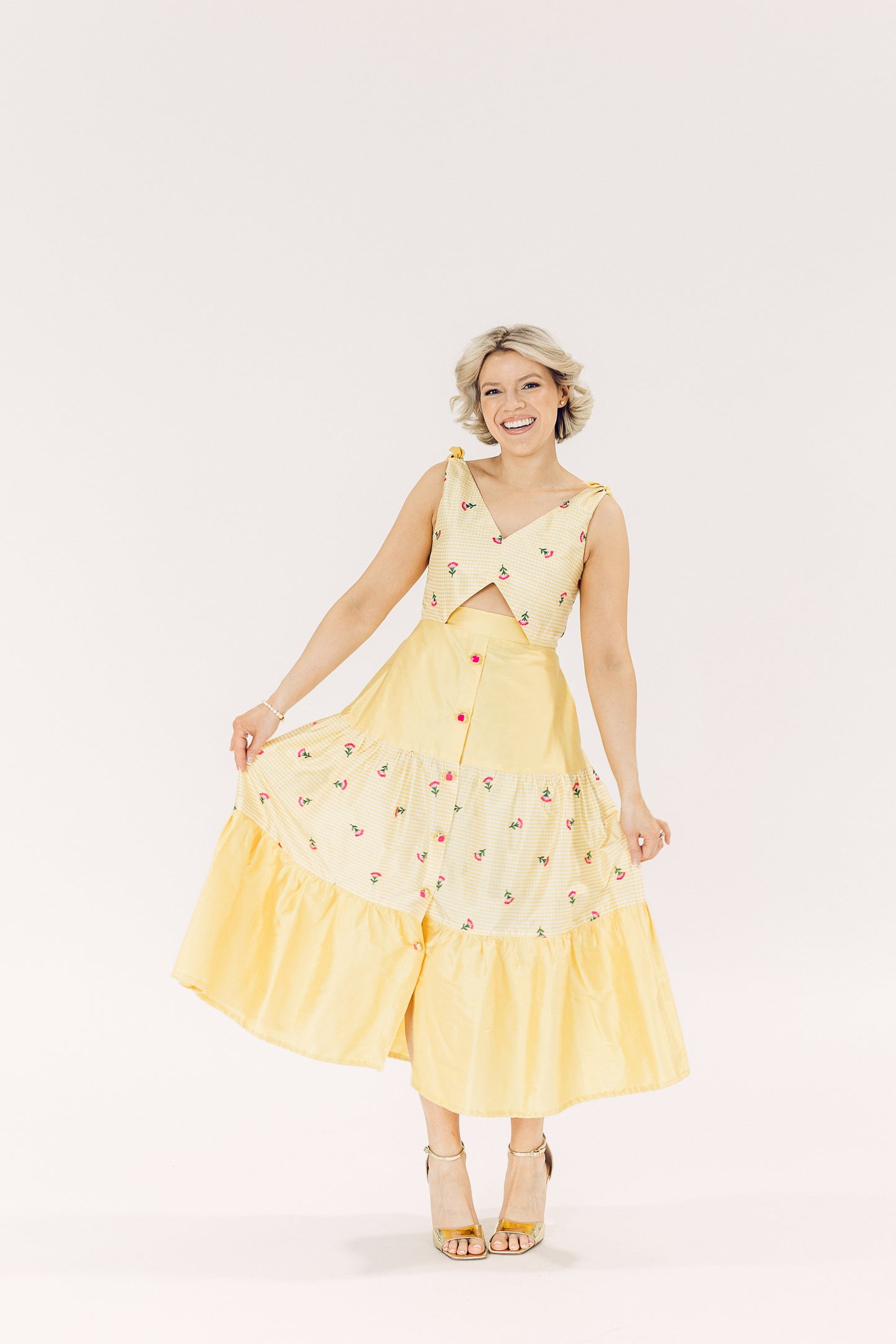 Yellow Dress Pattern