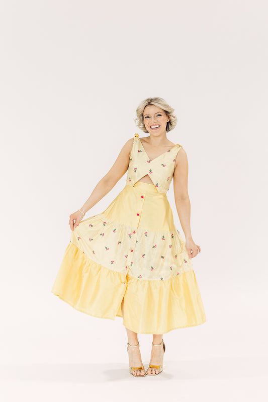 Yellow Dress Pattern