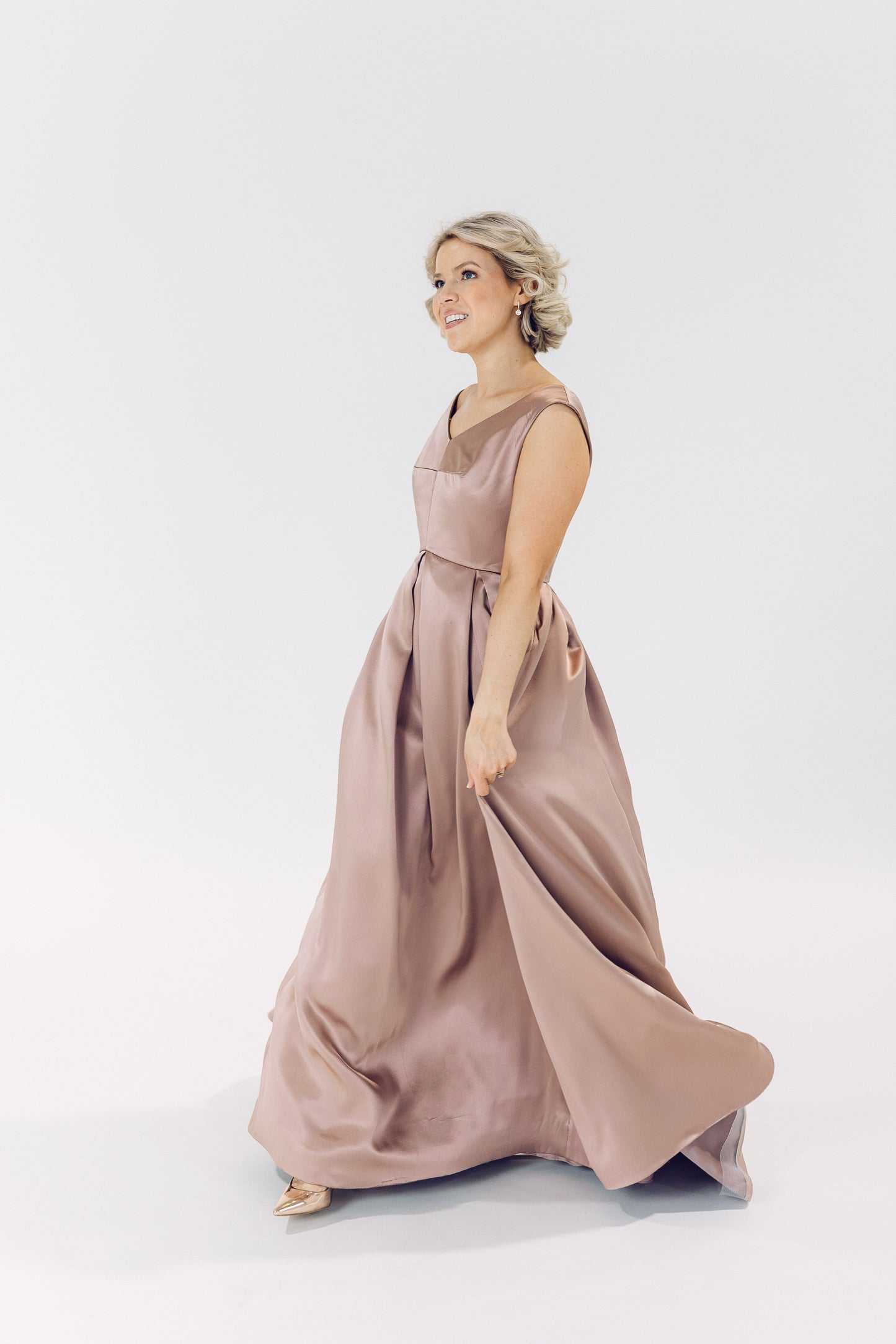 Charmeuse Rose Custom Patterns