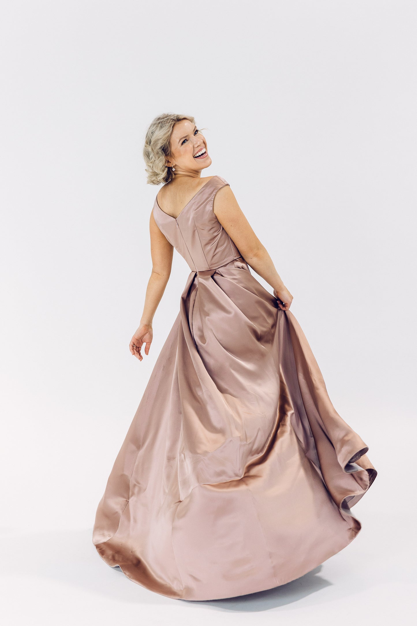 Charmeuse Rose Custom Patterns