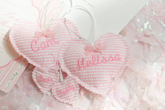 Embroidered Holiday Ornaments