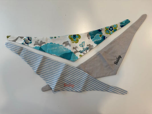 Embroidered Dog Bandanas