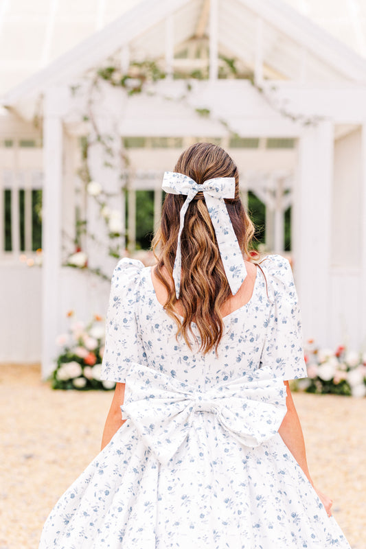 Bedsheet Dress Bow (self-tie)
