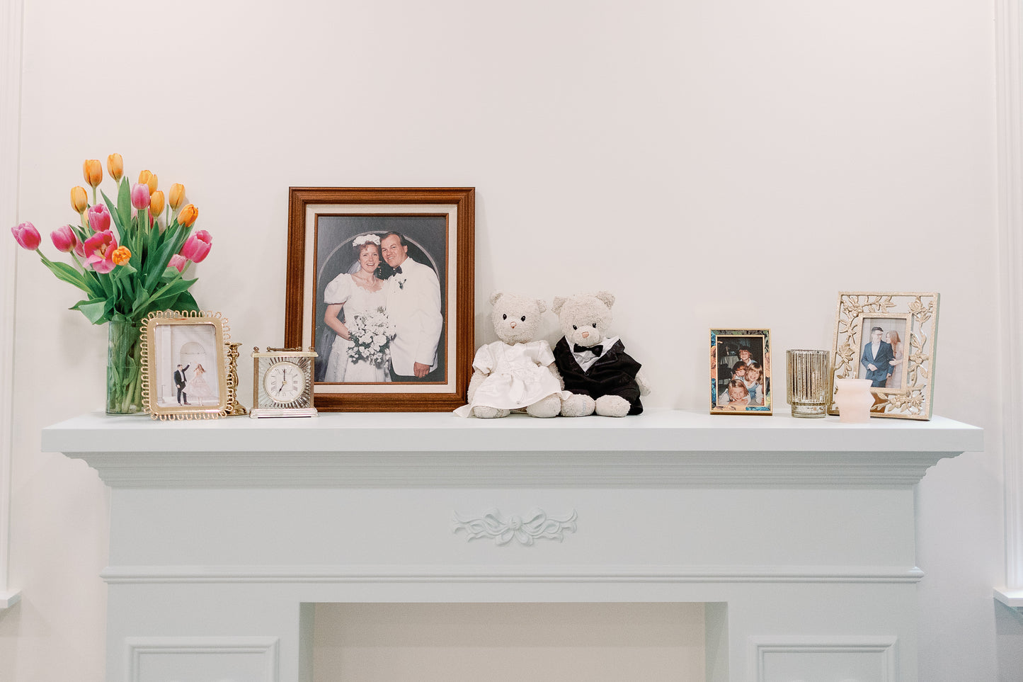 Teddy Bear Miniature Wedding Dress